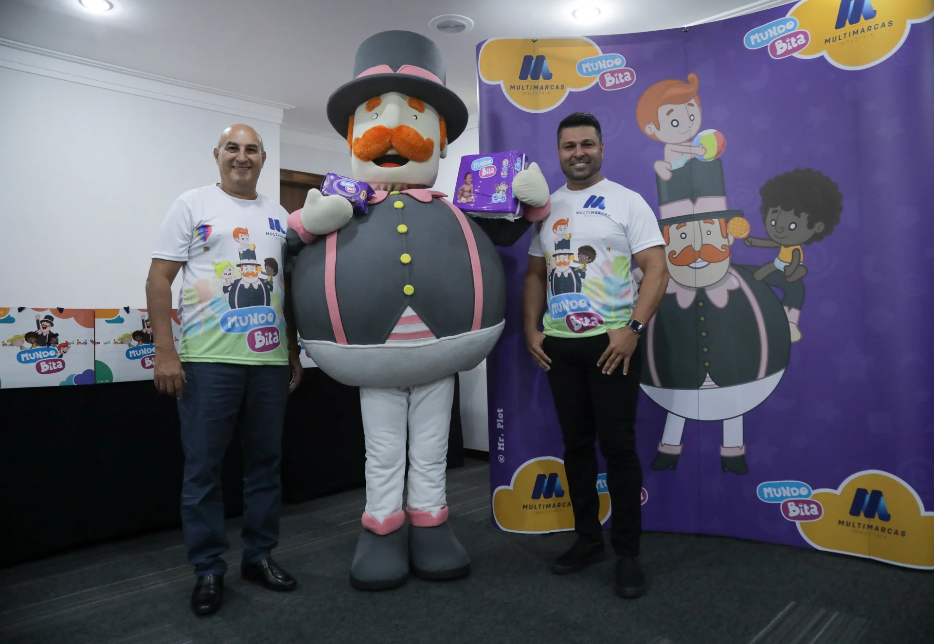 Mundo Bita — Lançamento de fraldas, registro 35 do projeto